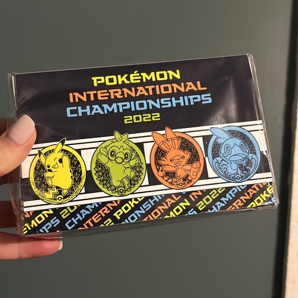 Sealed Pokémon International Championships Double Deck Box 2022